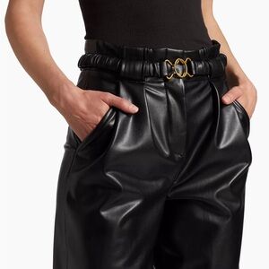 Veronica Beard Coolidge Vegan Leather Pants